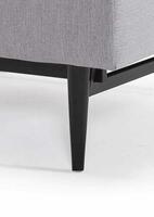 STYLETTO sofa leg black wood
