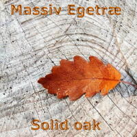 Senge i massivt egetræ