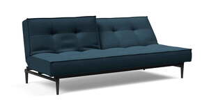 Splitback sofa STYLETTO sorte ben Valgfri stof