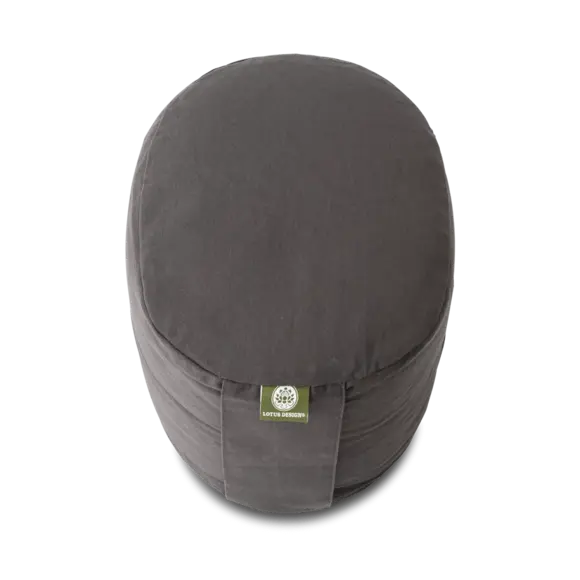 Meditationspude OVAL 21.  18- Antracitgrå