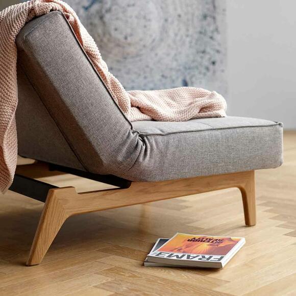 SP chair legs EIK lacquered oak wood -without mattress