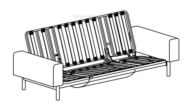 MIMER STEL 7-i-1 til madras 140x200.