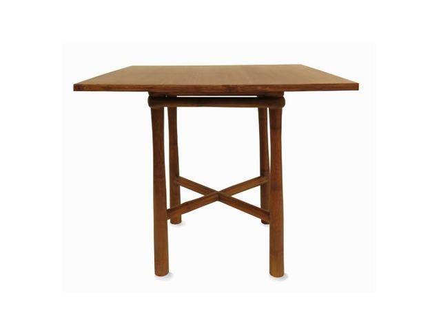 Cafè bord fremstillet af Thai Bamboo (dendrocolamus asper - stok og plade)