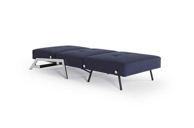 CUBED Chrom stol 90 valgfrit stof