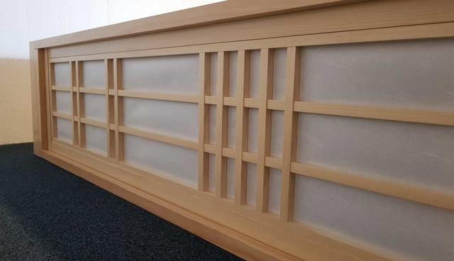 SHOJI Podium bed with storage space