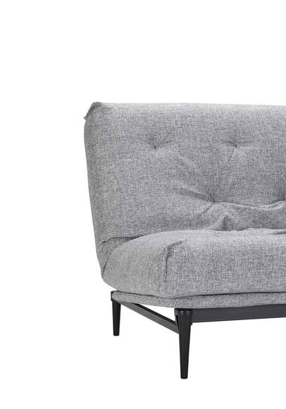 COLPUS Frame black wood legs 7-in-1 for mattres 140x200