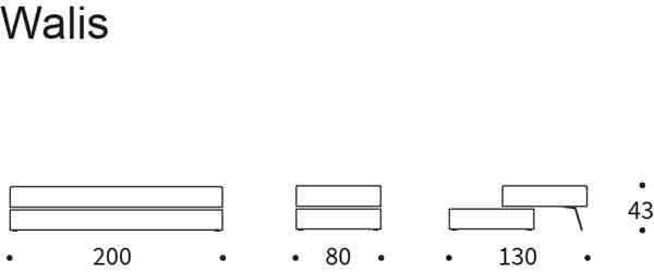 Walis Daybed 80x200 DIY