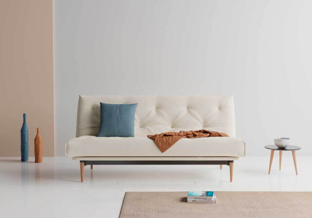 TILBUD Komplet COLPUS sovesofa / Spring Nordic madras. Valgfri stof