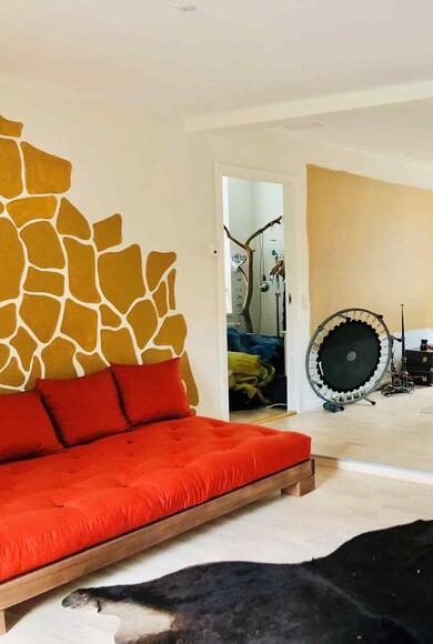 Cube sengeramme 120x200 massiv bøg