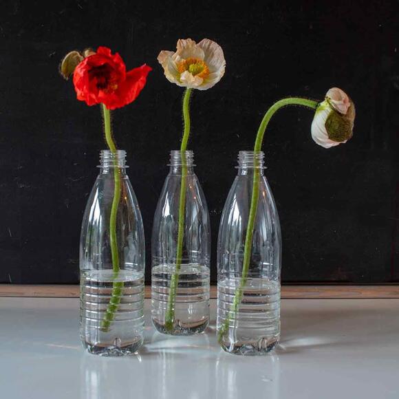 Tekstil VIVUS, fremstillet af genbrugs plastikflasker