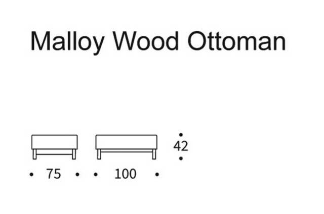 Malloy Wood sofa 150x200 DIY