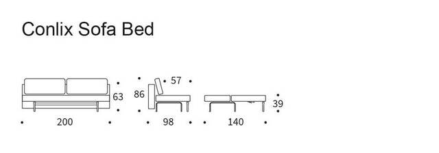 CONLIX sofa detachable cover. Innovation Living