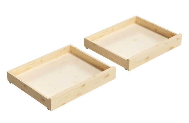 KANSO drawers untreated spruce KarupDesign