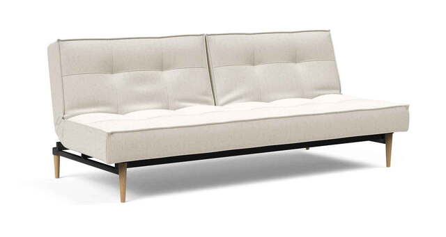 Splitback sofa STYLETTO lyse ben