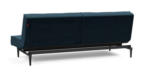 Splitback sofa STYLETTO sorte ben Valgfri stof