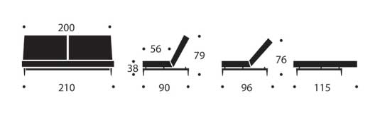størrelse i centimeter
