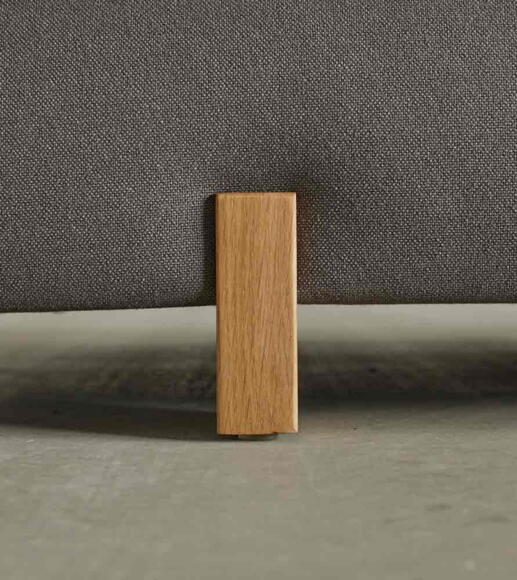 Sigmund Daybed DRIP egetræ ben. Valgfri stof