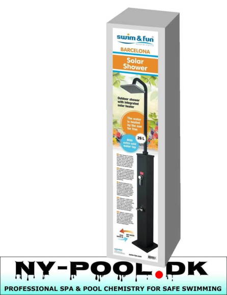 Garden shower Barcelona Solar shower 26L