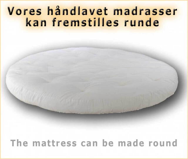 Mattress Futon. 186 in colored fabric. SUN textile