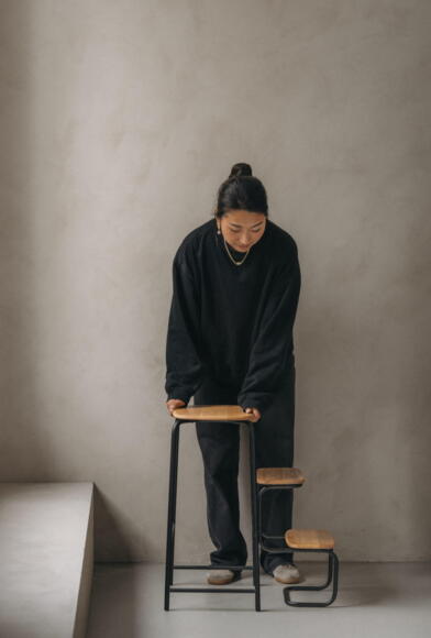 TRAB Trappestol 65 med 2 trin.
Anders Nørgaard har med inspiration fra 1960’ernes