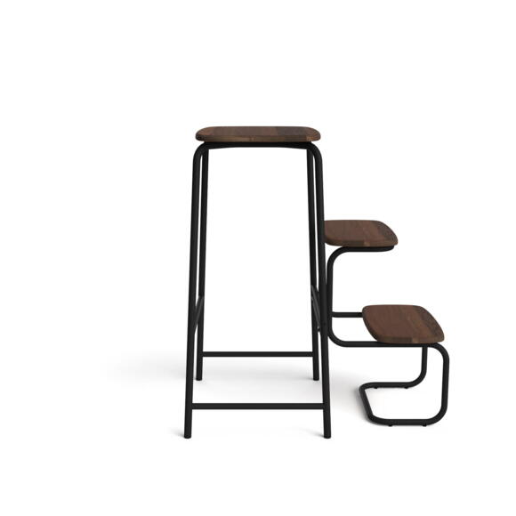 TRAB Trappestol 65 med 2 trin.
Anders Nørgaard har med inspiration fra 1960’ernes