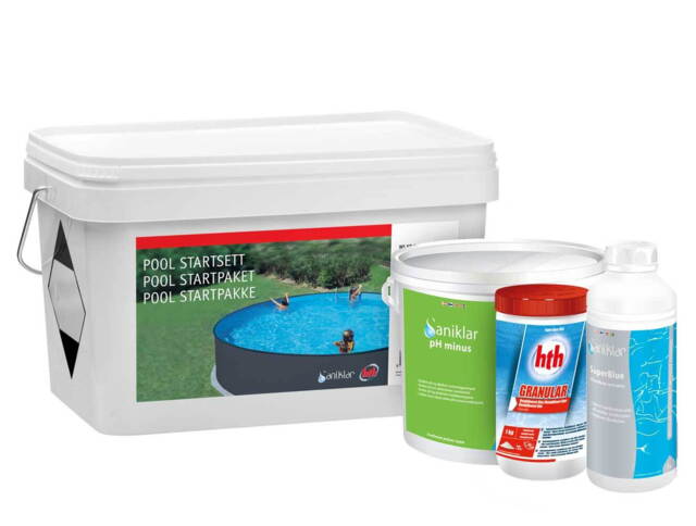 Pool Startpakke HTH/Saniklar 0145 Uden tester