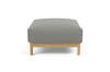 Malloy Wood Ottoman PUFF Innovation Living