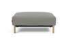 Malloy Wood Ottoman PUFF Innovation Living