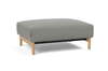 Malloy Wood Ottoman PUFF Innovation Living