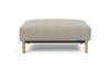 Malloy Wood Ottoman PUFF Innovation Living