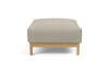 Malloy Wood Ottoman PUFF Innovation Living
