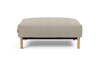 Malloy Wood Ottoman PUFF Innovation Living