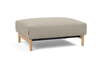 Malloy Wood Ottoman PUFF Innovation Living