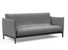 Innovation Living Junus sovesofa 140x200cm. inklusiv madras råhvid, med Nordisk madras betræk i tekstil Dess.563