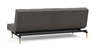 Splitback sofa STYLETTO lyse ben