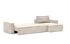 Newilla Raiser sovesofa med chaiselong. Valgfrit stof
