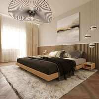 Carre sengeramme 140x200 massiv bøg