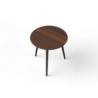 Via Round 48 sofabord Eg Røget